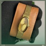 نسائي الميناء البيضاوي الذهبي