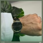 ⁦الميناء الاسود مع ذهبي +جلد⁩ - الصورة ⁦3⁩