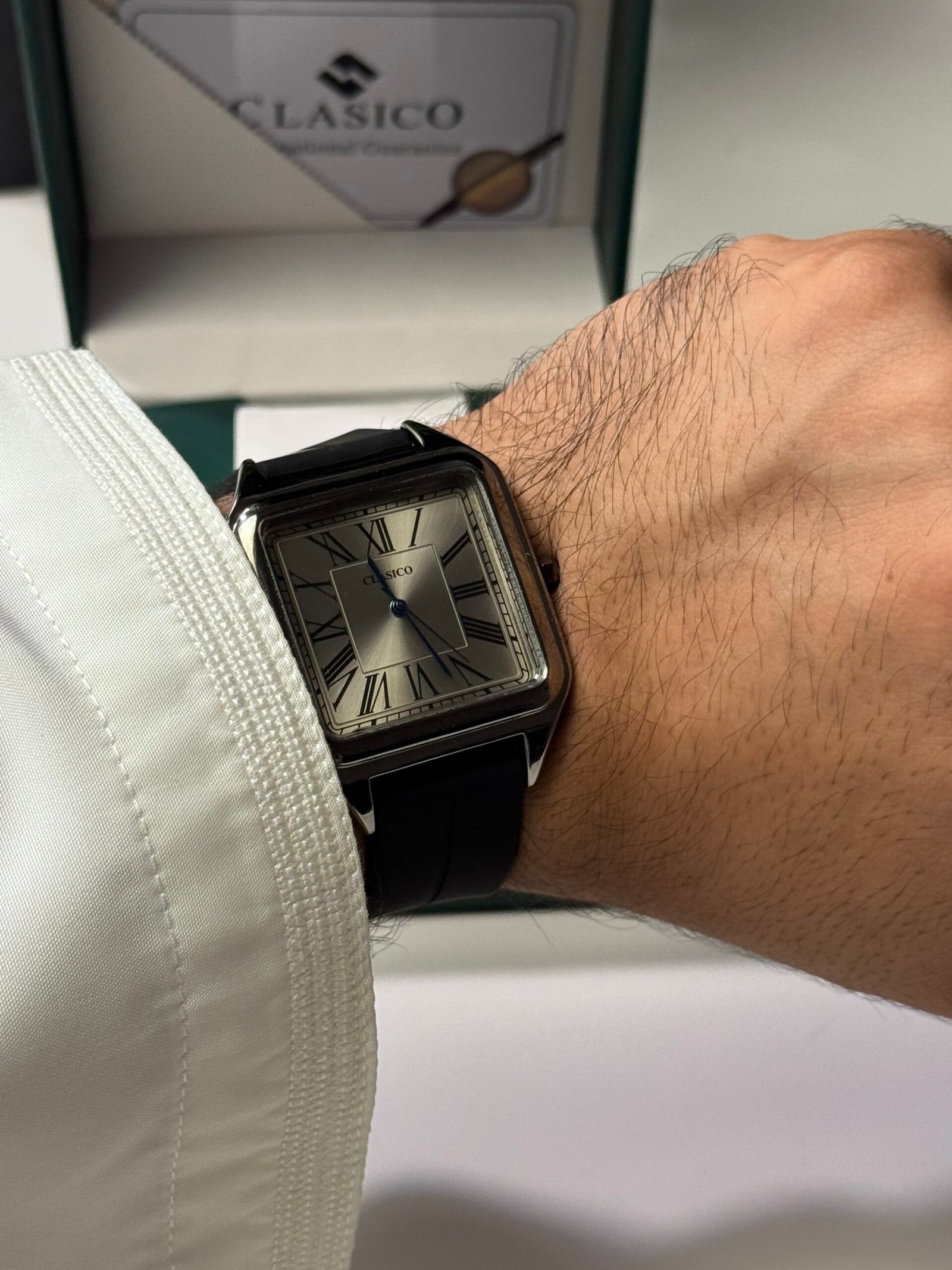 IMG_9216 كلاسيكو ربل اسود ميناء فضي - الصورة 1