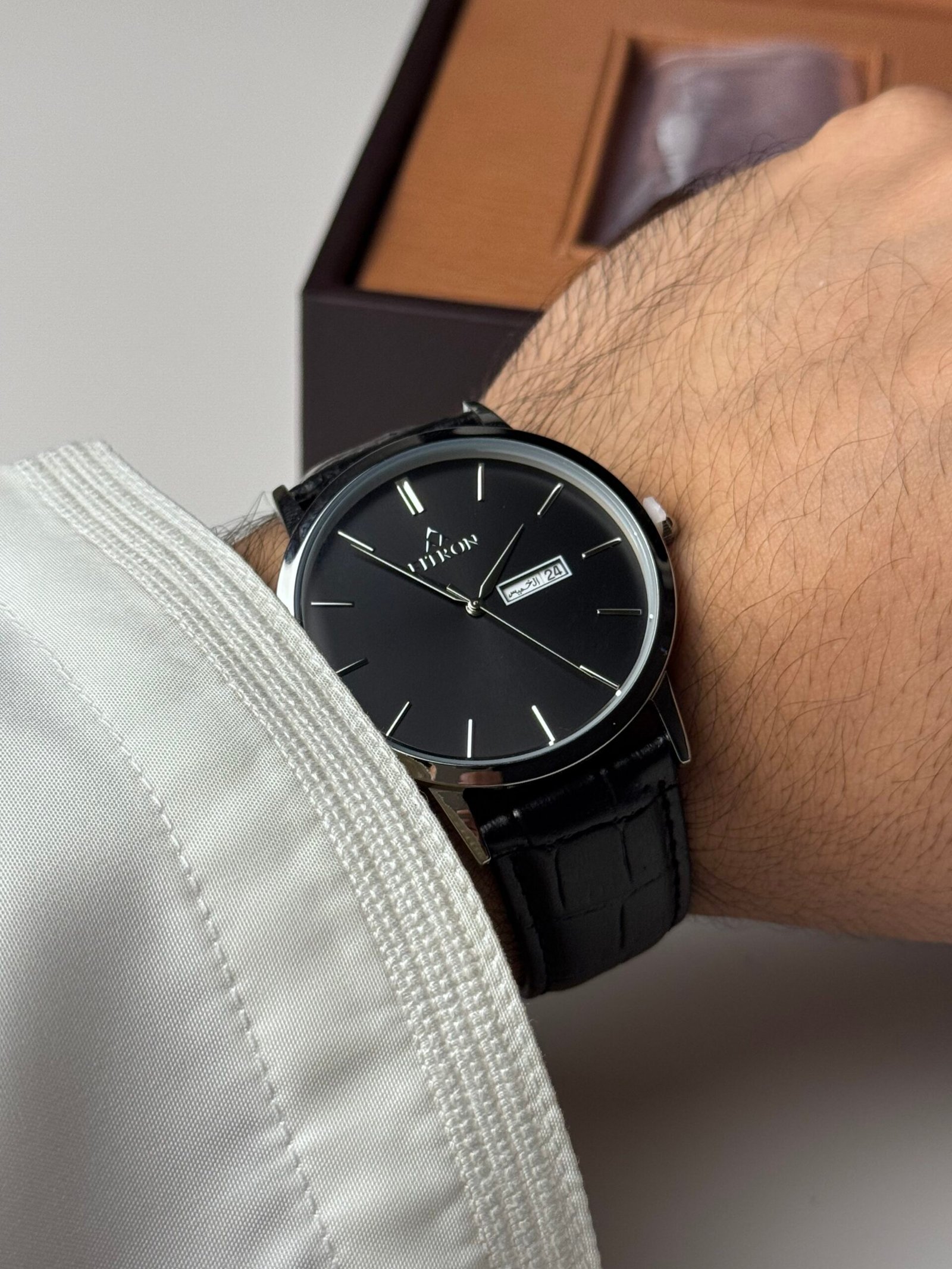 IMG_9243 فيترون رجالي اسود ميناء اسود - الصورة 1