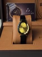 ⁦فيترون جلد ميناء ذهبي كريستال ذهبي⁩ - الصورة ⁦3⁩