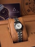 ⁦شبيه رولكس ميني كامل فضي⁩ - الصورة ⁦4⁩