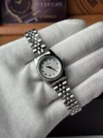 شبيه رولكس ميني كامل فضي