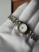 شبيه رولكس ميني فضي ذهبي